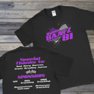 Dylan Baatz Racing Black Short Sleeve T-shirt