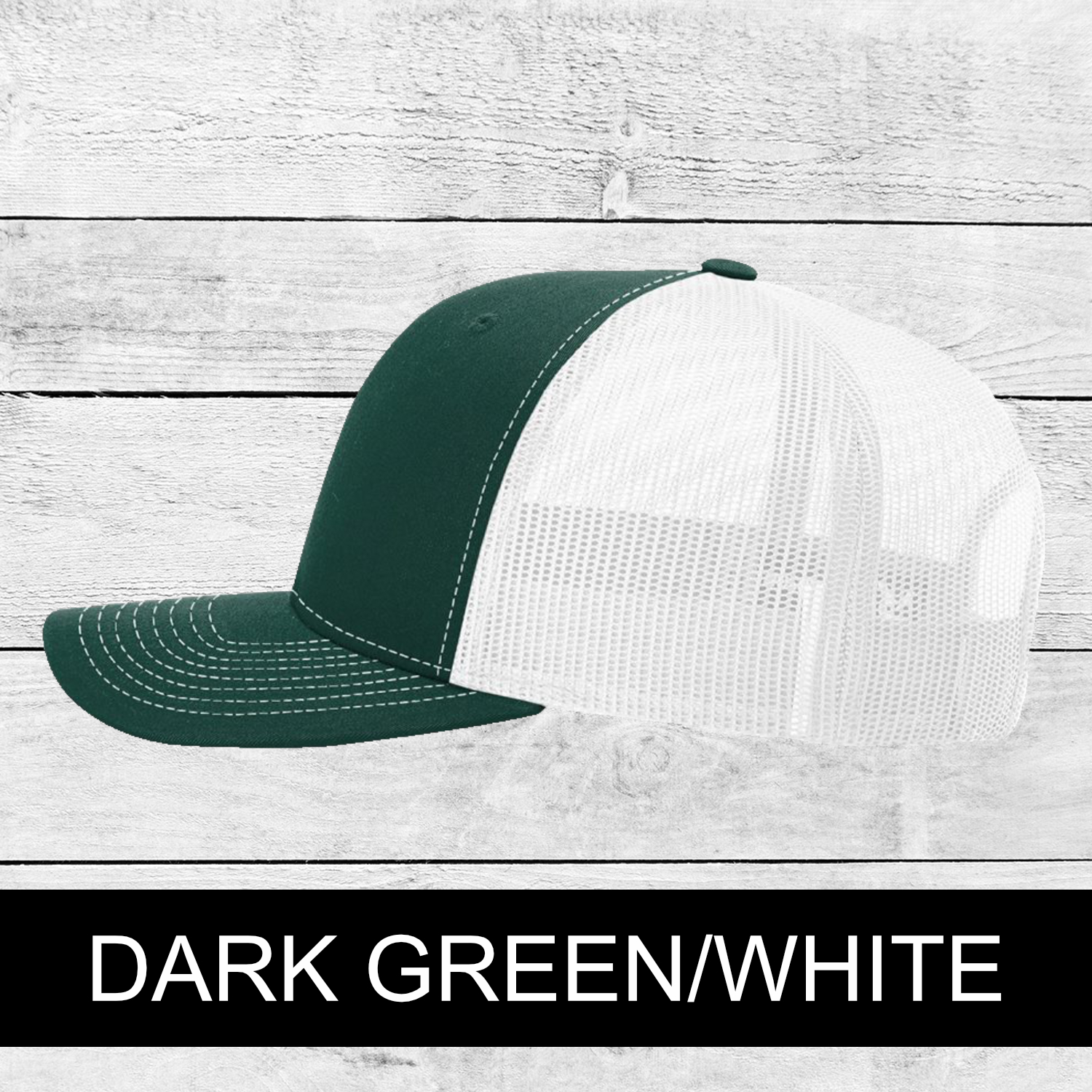 Dark Green/White Richardson 112