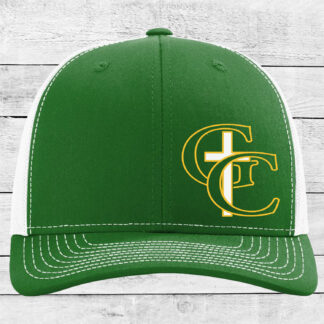 Gehlen Catholic Kelly Green/White Richardson 112 with a side imprint of the Gehlen Catholic Schools logo
