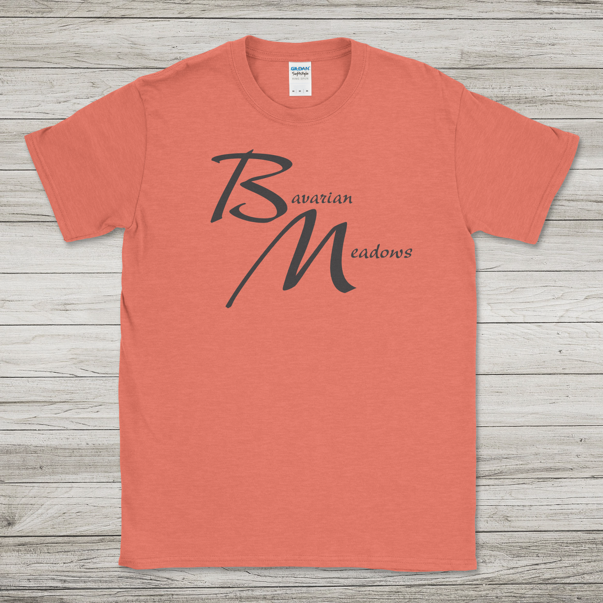 Bavarian Meadows - Heather Orange T-Shirt