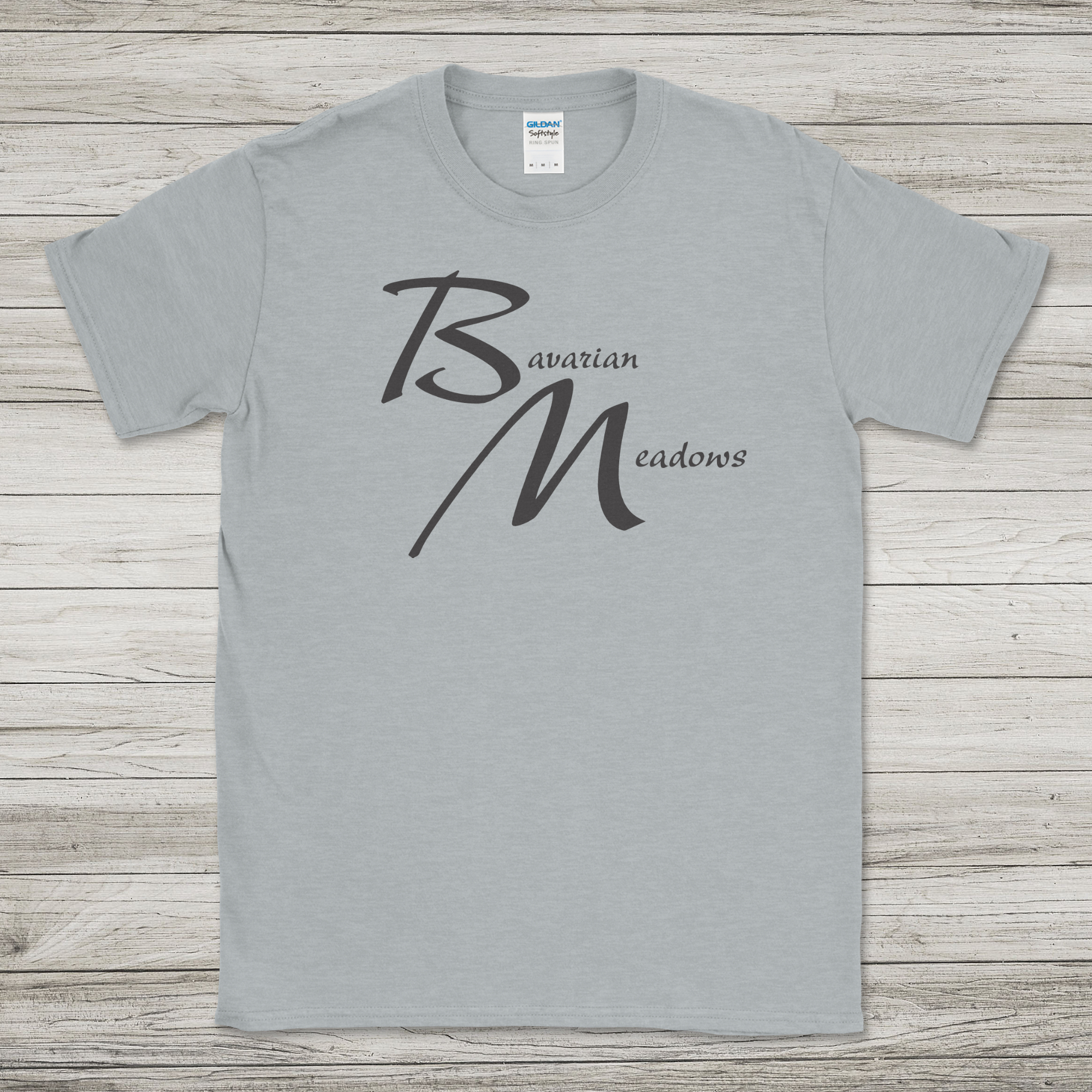 Bavarian Meadows - Heather Sport Grey T-Shirt