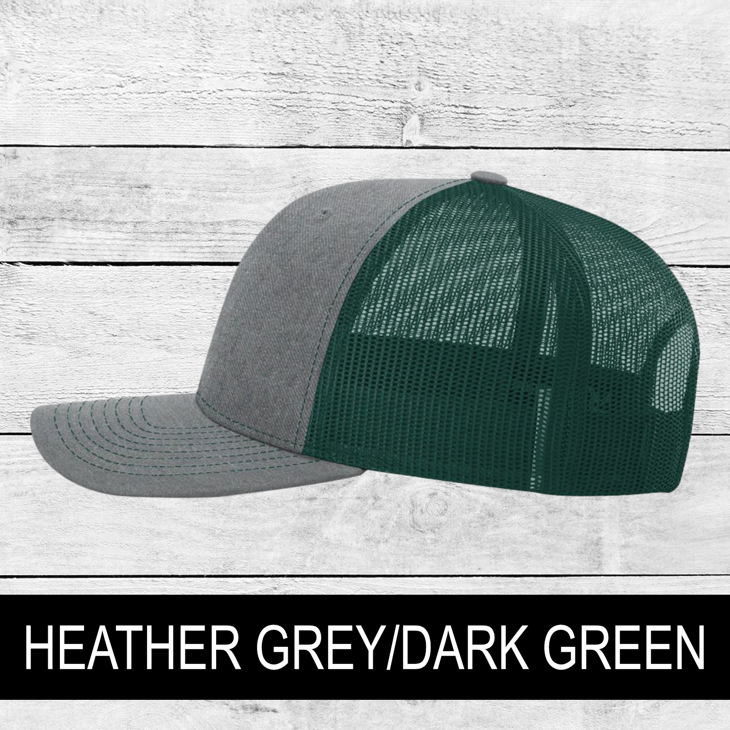 Heather Grey/Dark Green Richardson 112