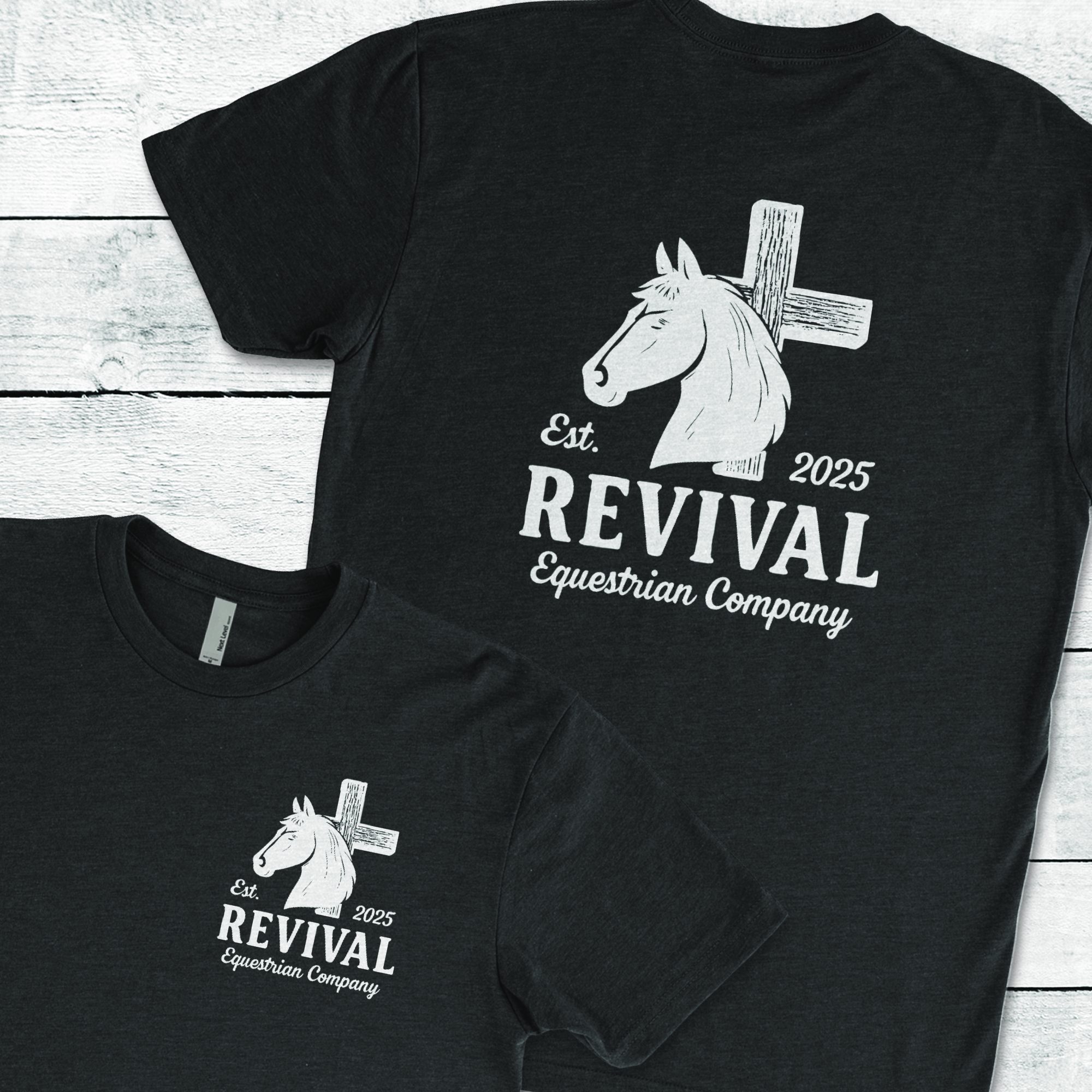 Revival Equestrian Company Double-Sided Tee - Image 2