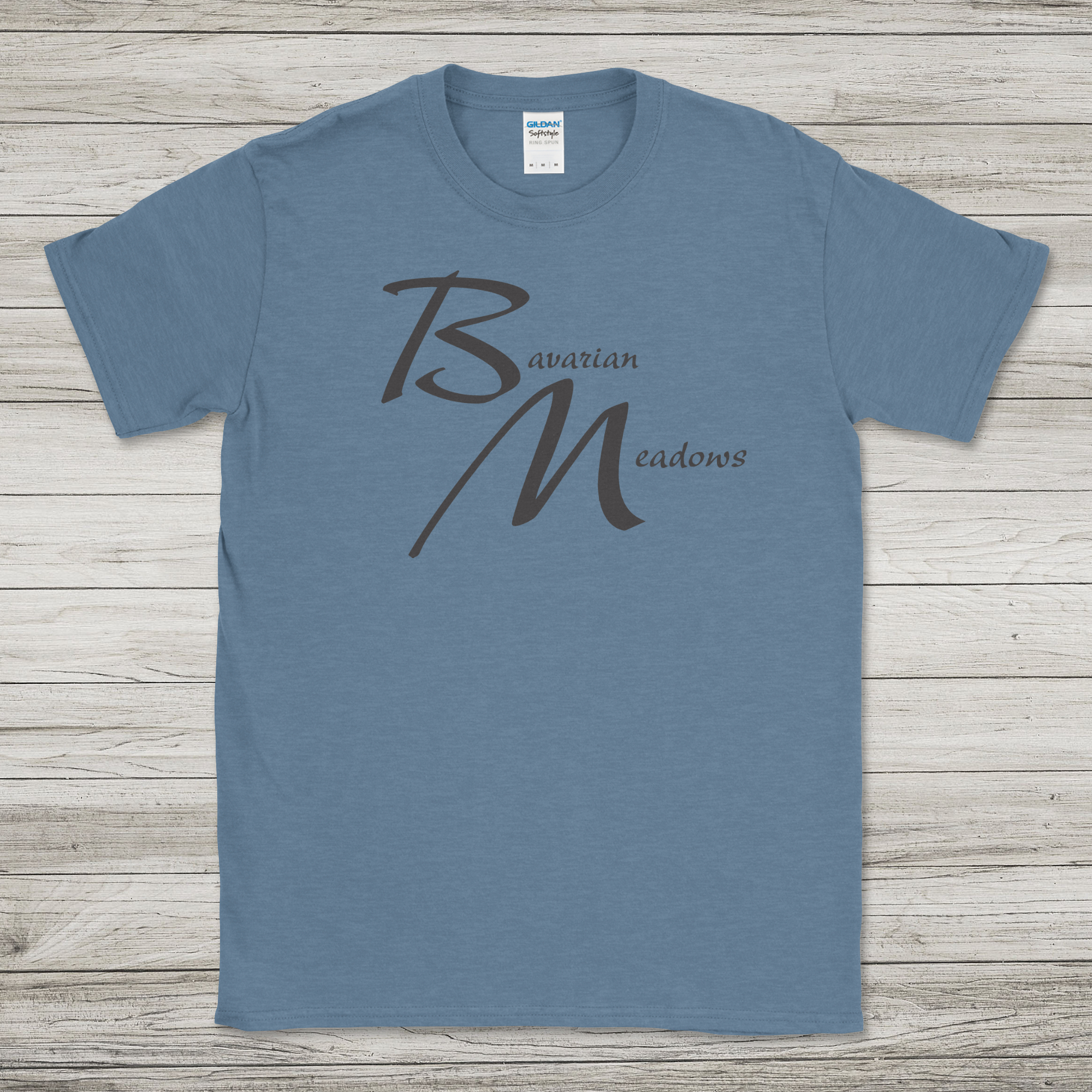 Bavarian Meadows - Heather Indigo T-Shirt