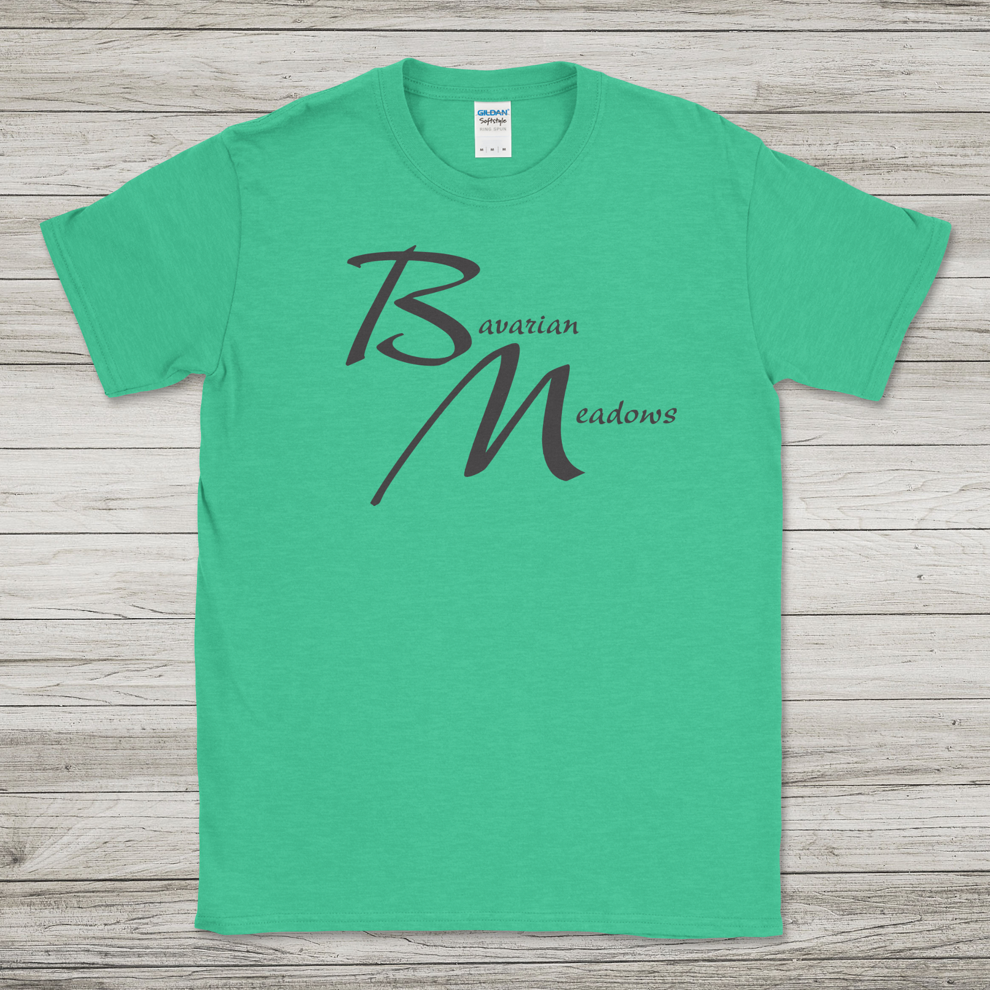 Bavarian Meadows - Heather Irish Green T-Shirt