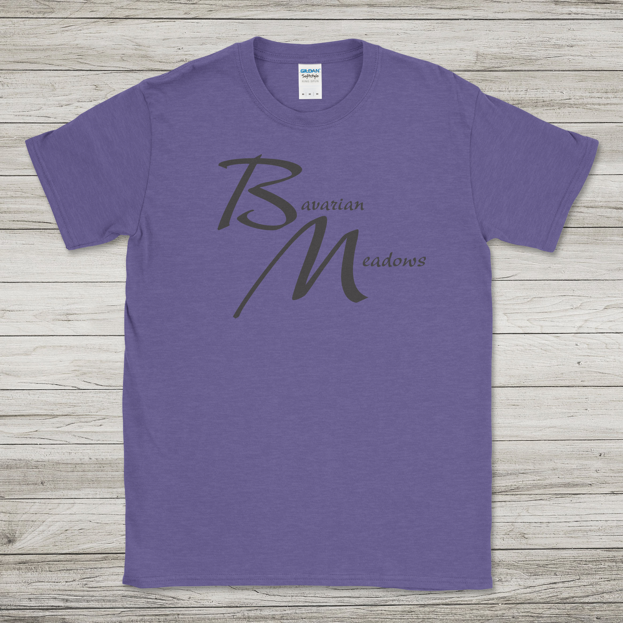 Bavarian Meadows - Heather Purple T-Shirt