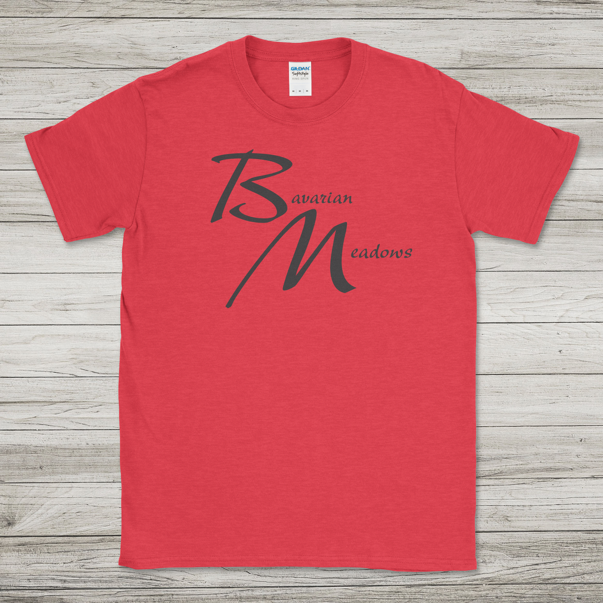Bavarian Meadows - Heather Red T-Shirt
