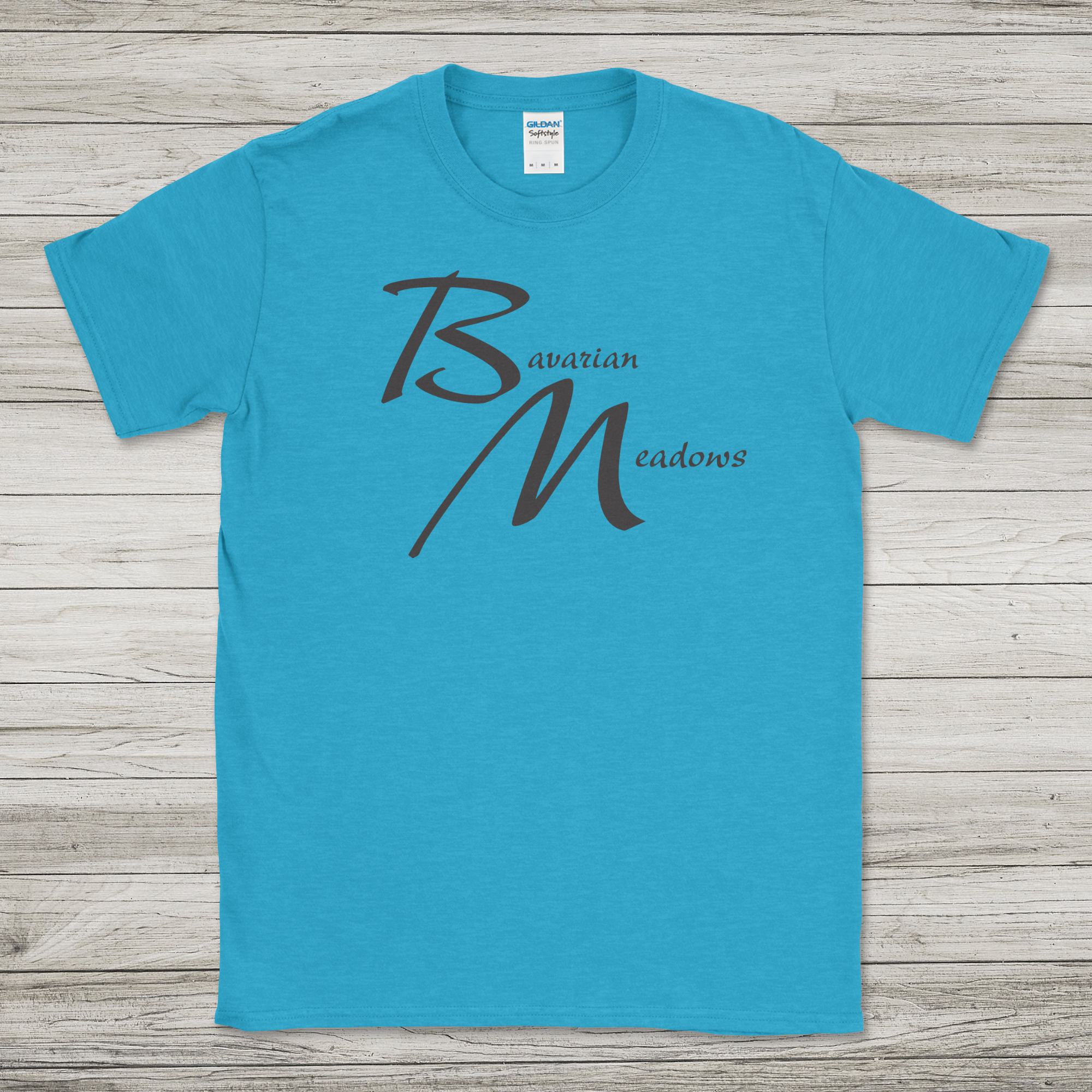 Bavarian Meadows - Heather Sapphire T-Shirt