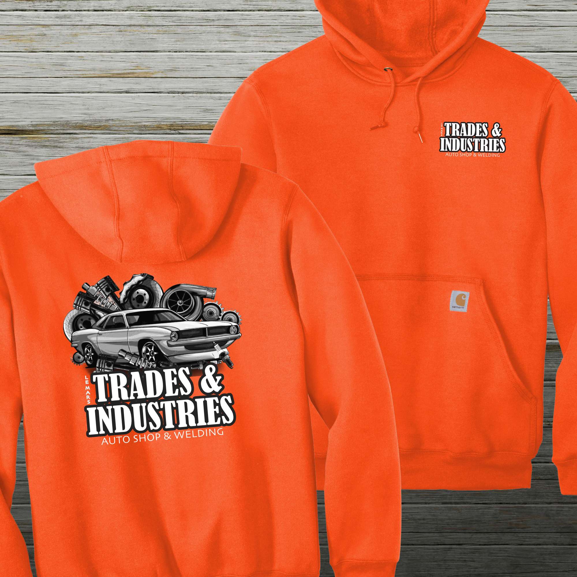 T&I Carhartt® Midweight Hooded Sweatshirt - Image 4